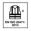 EN ISO 20471 2013 klasse 3